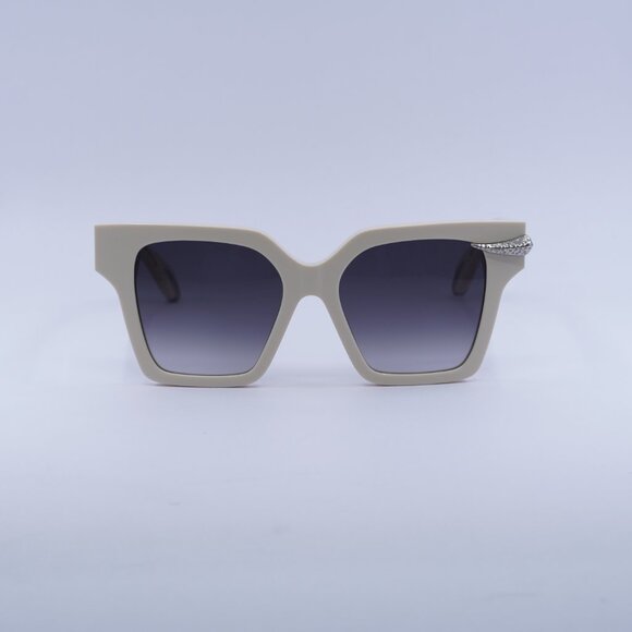 Roberto Cavalli SRC002S 09X7 Sunglasses - Beige Frame, Grey Lenses main image 9